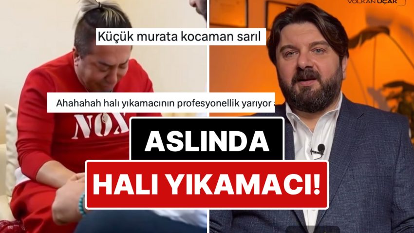 Aslında Halı Yıkamacı! Düzmece Diplomalı Psikolog Volkan Uçak’ın Murat Övüç’e Seans Verdiği Anlar Ortaya Çıktı