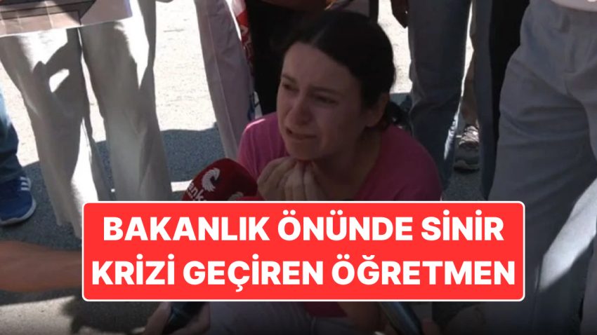 Atanamayan Öğretmenler Aksiyonda: Hudut Krizi Geçiren Öğretmen İsyan Etti
