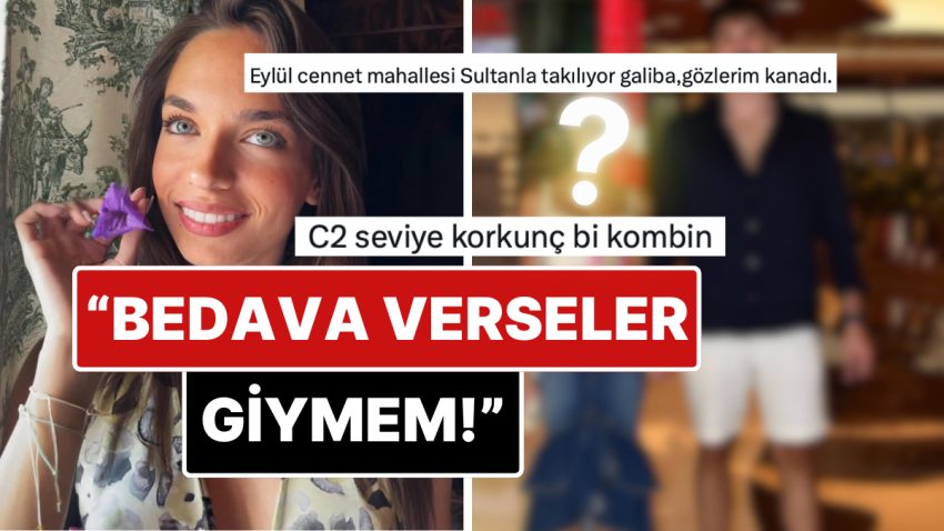 AVM Kombinleriyle Toplumsal Medyanın Lisanına Düşen Eylül Tumbar Tekrar Kıyafet Seçimiyle Göz Kanattı!