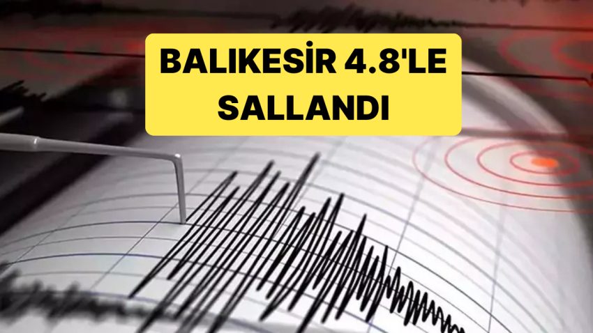 Balıkesir Sındırgı’da Bir Sefer Daha 4.8 Şiddetinde Zelzele Meydana Geldi