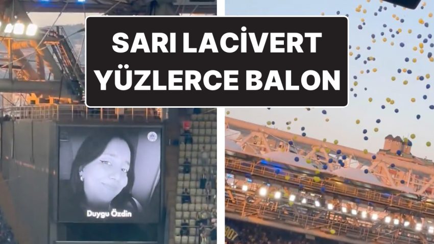 Balonlar Gökyüzüne Salındı: Fenerbahçe Hayatını Kaybeden Taraftarı His Özdin’i Unutmadı