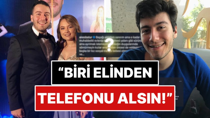 Başak Karahan’ın 5 Kuruşluk Dava Açtığı “Takıntılı” Enes Batur, Beyin Yakan Hareketlerine Bir Yenisini Ekledi