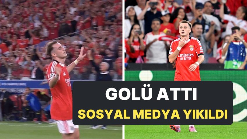 Benfica – Fenerbahçe Maçında Kerem Aktürkoğlu Golünü Attıktan Sonra Sevinmedi, Toplumsal Medya Yıkıldı
