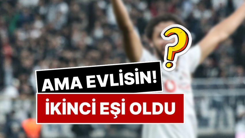 Beşiktaş’ın Eski Futbolcusu Evli Olmasına Karşın İkinci Kere Evlendi
