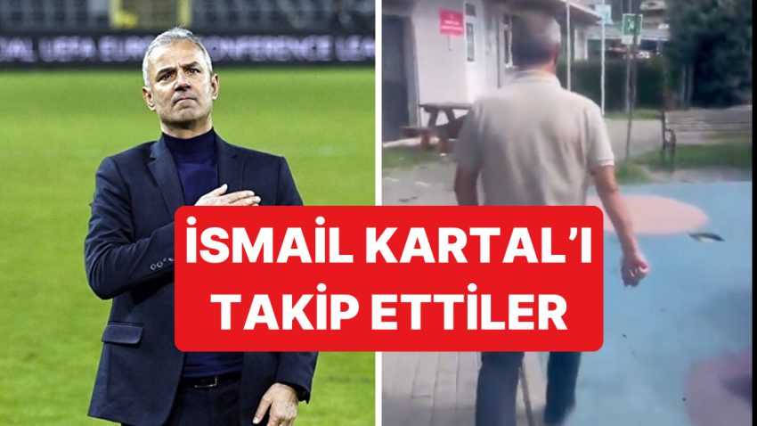 Bir Fenerbahçe Taraftarı Cuma Namazı Çıkışı İsmail Kartal’ı Takip Ederek Transfer İstedi