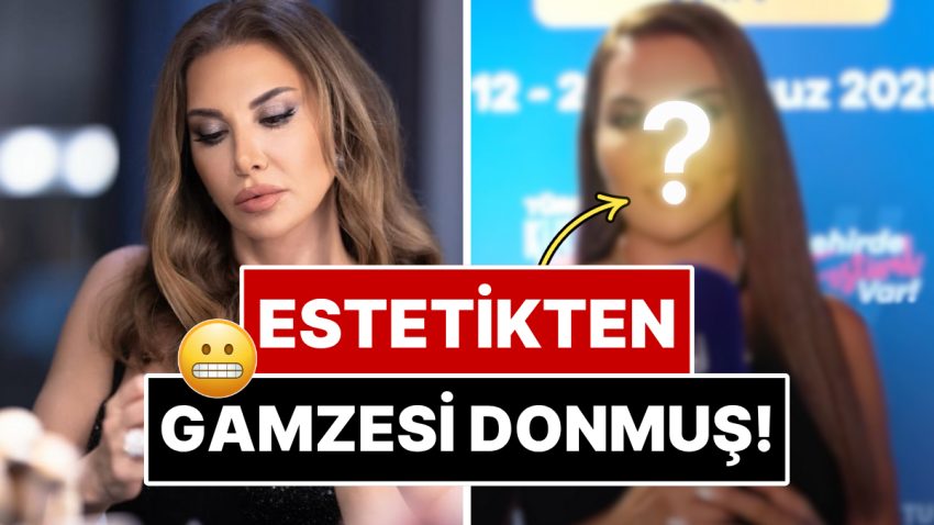 Böylesini Birinci Kere Görüyoruz: Estetikten Geçilmeyen Ebru Yaşar’ın Kaskatı Duran Gamzesi Lisanlara Kötü Düştü!