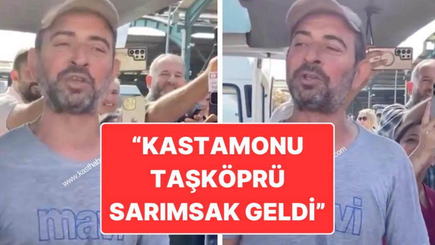 Bu Sesi Tanıyacaksınız! “Kastamonu Taşköprü Sarımsak Geldi” Anonsunun Sahibi Ortaya Çıktı