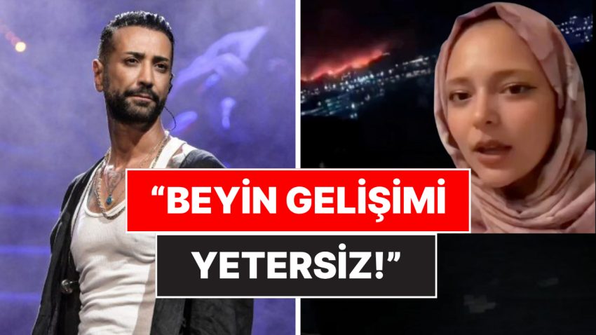 Bursa’da Orman Yangınını Ardına Alarak TikTok Görüntüsü Çeken Kullanıcıya Tan Taşçı da Reaksiyonsuz Kalmadı