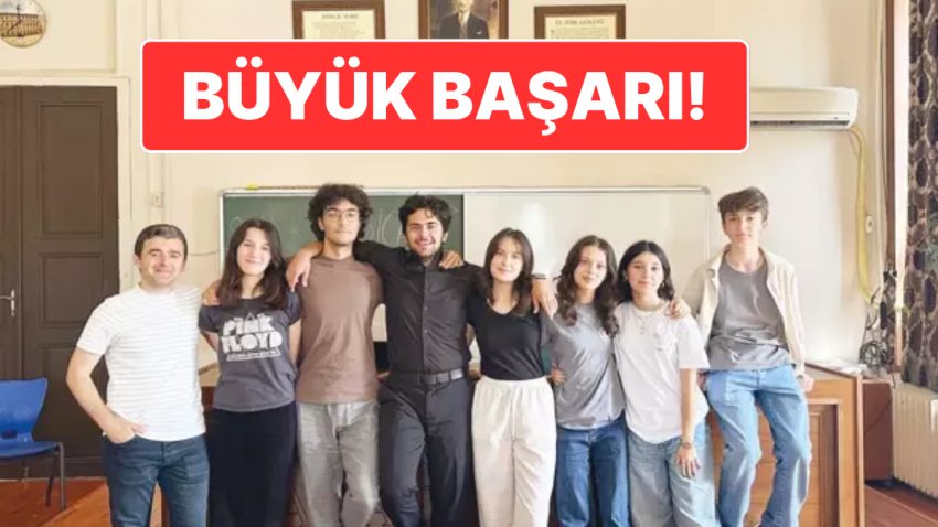 Cağaloğlu Anadolu Lisesi’nin Büyük Başarısı: CERN’ün Düzenlediği Müsabakayı Kazandılar