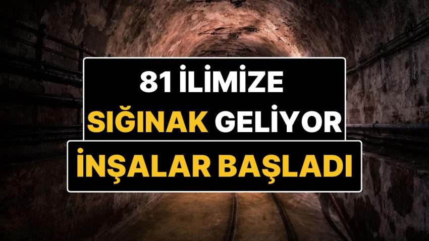 Çalışmalar Başladı: TOKİ 81 Vilayette Sığınak İnşa Edecek!