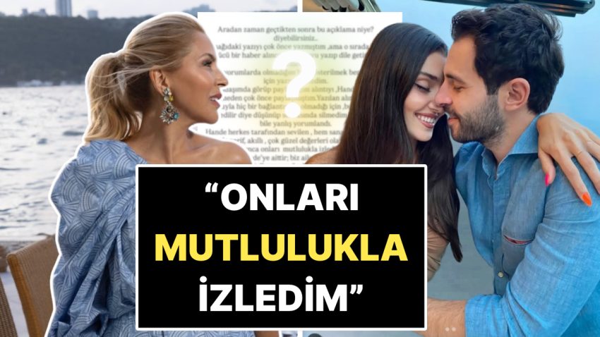Çok Yıl Sonra Birinci Sefer Konuştu: Reaksiyon Çeken Dilek Sabancı’dan Hande Erçel ve Hakan Sabancı Hakkında Açıklama!