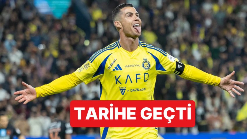 Cristiano Ronaldo Al Nassr’da Attığı Golle Bir Sefer Daha Tarihe Geçti
