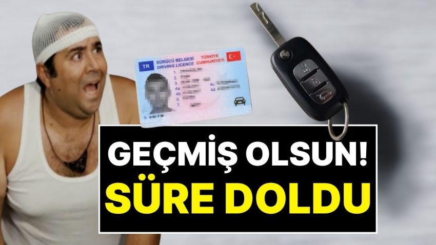 Dikkat! Eski Tip Ehliyet Yenileme Mühleti Doldu: Ehliyet Yenileme 1 Ağustos Prestijiyle 7 Bin 438 Lira Olacak