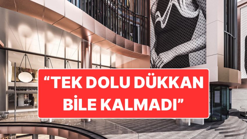 Dokuma Bölümünde Neler Oluyor? Merter’deki AVM Batmak Üzere!
