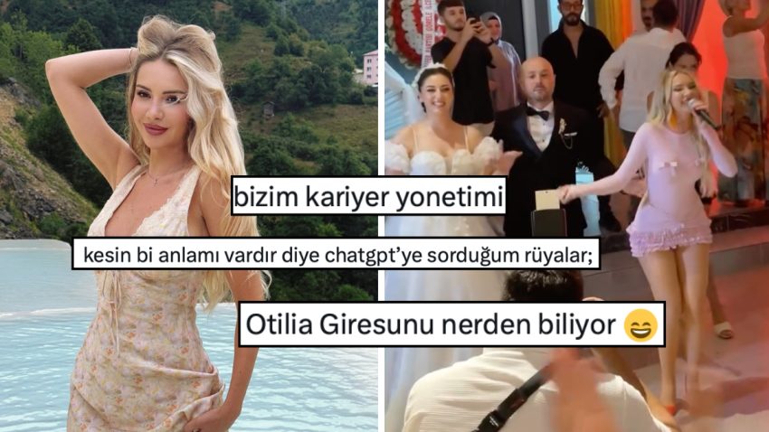 Dünyaca Ünlü Rumen Müzikçi Otilia’nın Giresun’da Bir Düğünde Müzik Söylediği Anlar Gündem Oldu!