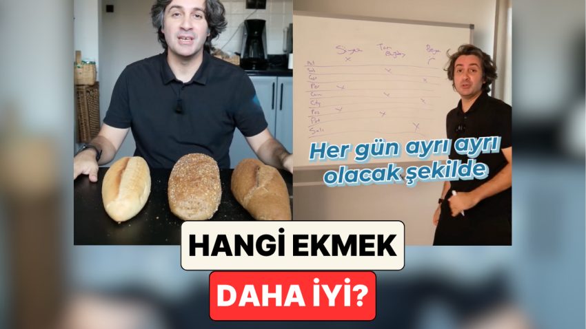 Ekmeği Keselim Ancak Hangi Ekmeği? Prof. Dr. Behçet Yalın Özkara Farklı Ekmeklerle Küçük Bir Deney Yaptı