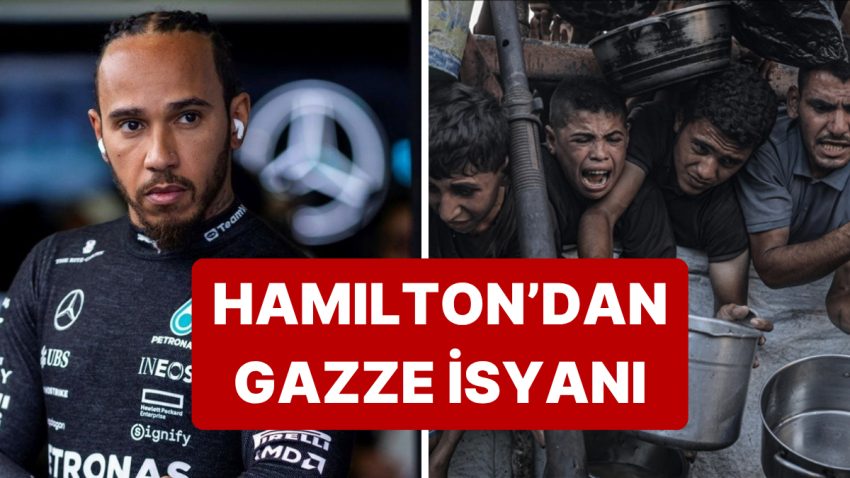 F1 Pilotu Lewis Hamilton, Gazze’de Yaşananlara Bir Sefer Daha Reaksiyon Gösterdi