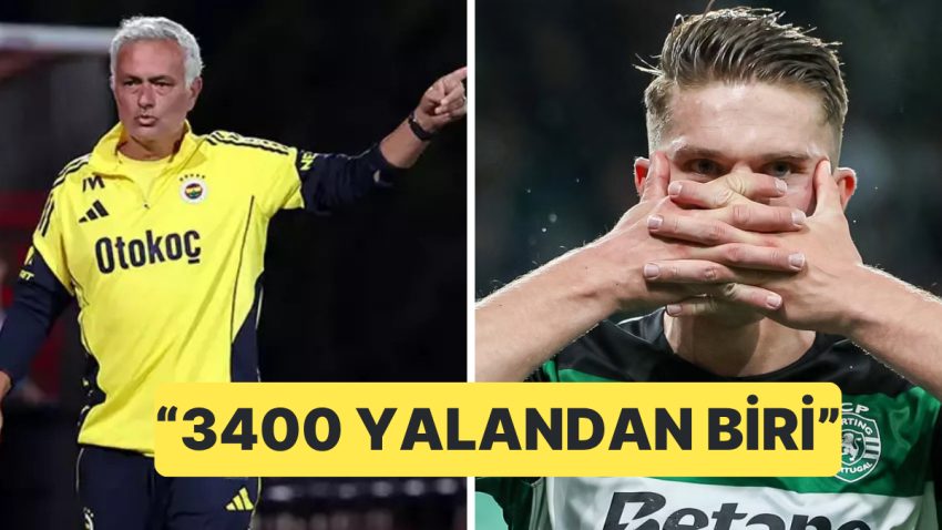 Fenerbahçe Teknik Yöneticisi Mourinho, Viktor Gyökeres Argümanlarına Noktayı Koydu