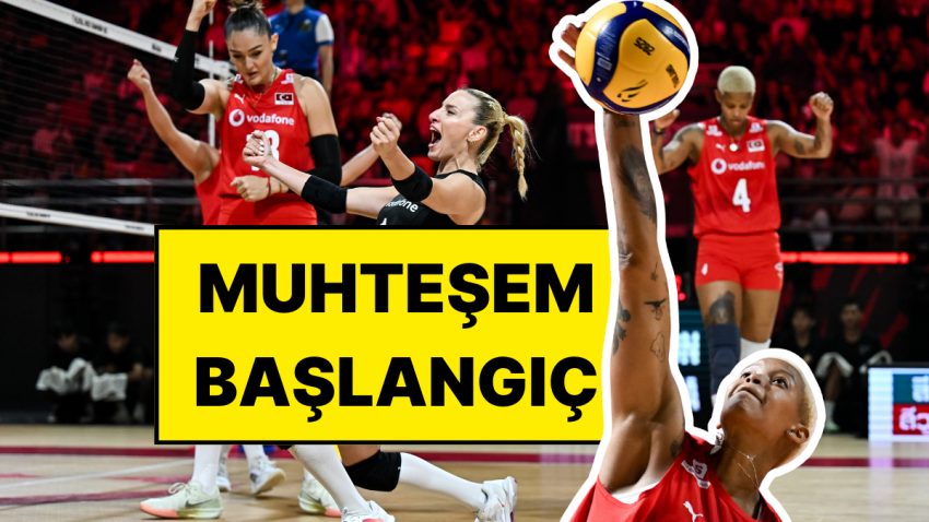 Filenin Sultanları’ndan Mükemmel Başlangıç: Dünya Voleybol Şampiyonası’na Galibiyetle Başladı