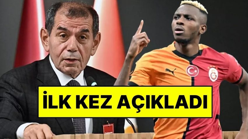 Galatasaray Başkanı Dursun Özbek’ten Merakla Beklenen Osimhen Transferi İçin Birinci Açıklama