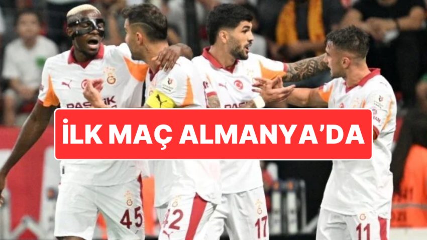 Galatasaray Devler Ligi’ne Almanya’da Başlayacak: Galatasaray’ın Şampiyonlar Ligi Fikstürü Muhakkak Oldu