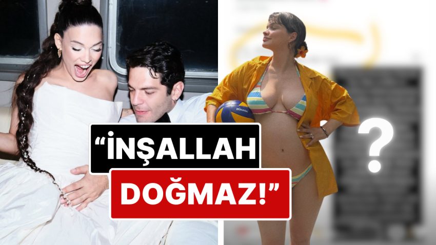 Gebe Oyuncu Beste Kökdemir Bir Kullanıcının Doğmamış Bebeğine Yaptığı Cani Yorumu İfşaladı!