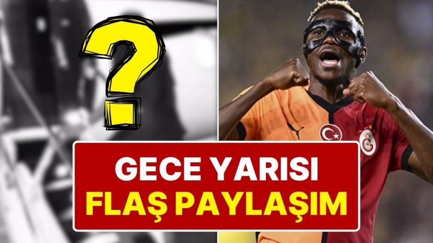 Gece Yarısı Osimhen’den Galatasaray Paylaşımı: Galatasaray Osimhen’e Kavuşuyor