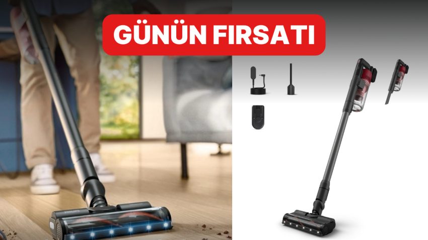 Günün Fırsatı: Her Meskenin Olmazsa Olmazı Philips 6000 Serisi Kablosuz Dikey Süpürge İndirimde!