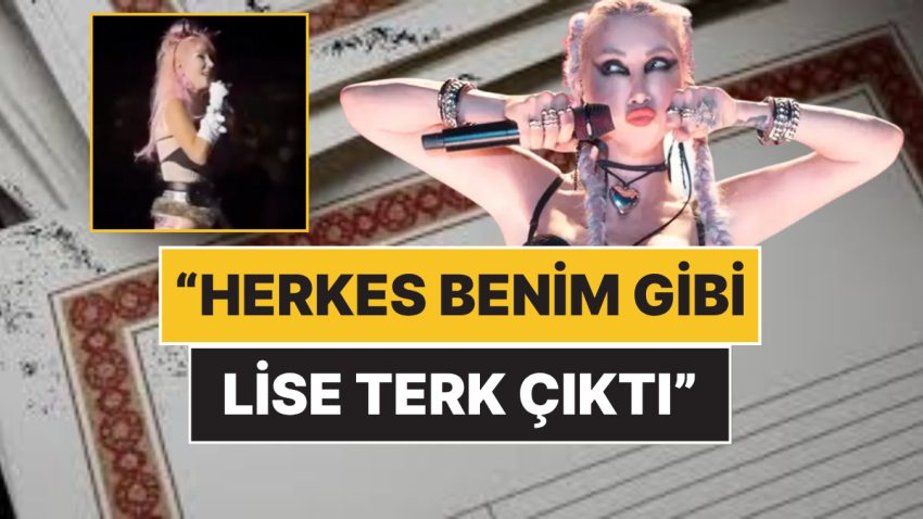 Hande Yener’den Düzmece Diploma Gündemine Gönderme: “Herkes Benim Üzere Lise Terk Çıktı!”