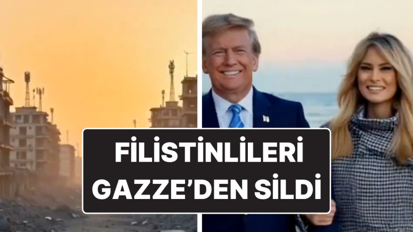 İsrailli Bakanın Skandal Paylaşımı: Yapay Zeka ile Gazze’yi Yine Dizayn Etti