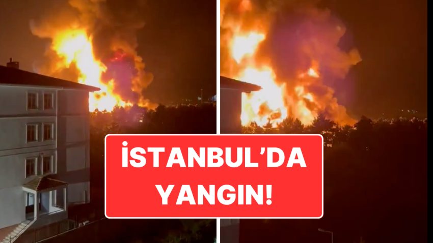 İstanbul Çekmeköy’de Fabrika Yangını: Olay Yerine Çok Sayıda Takım Sevk Edildi
