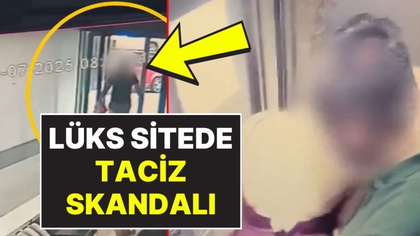 İstanbul’da Lüks Sitede Taciz Skandalı: Meskenine Gitmek İsteyen Genç Bayan, Kargocunun Tacizine Uğradı!