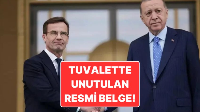İsveç’te Gündem Havaalanı Tuvaletinde Unutulan Bâtın Türkiye Dokümanı: “Güvenlik Açığı Oluşturmadı”