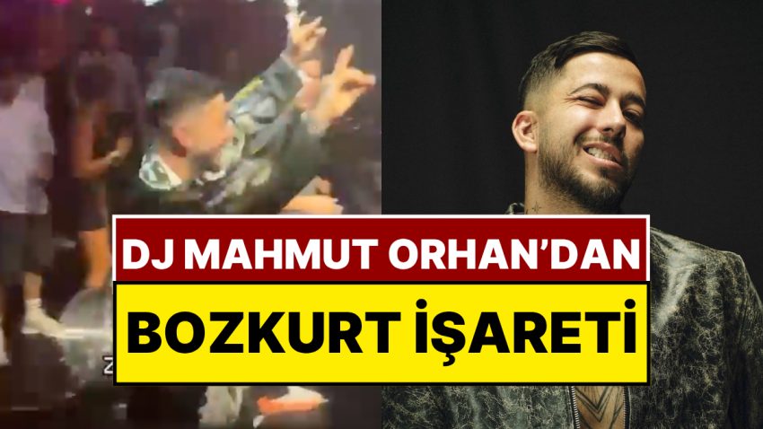 İsviçre’de Bozkurt İşareti Yapan DJ Mahmut Orhan’ın Ülkedeki Konserleri İptal Edildi