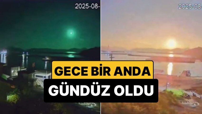 Japonya’da Görülen Devasa “Ateş Topu” Geceyi Resmen Gündüze Çevirdi!