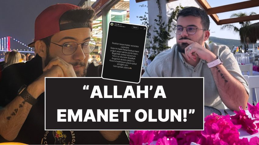 Jrokez Lakaplı Oğuzhan Dalgakıran’ın Son Paylaşımı Gündem Oldu: “Hem Fenerbahçe Hem Ağır Yayın Serisi Yordu”