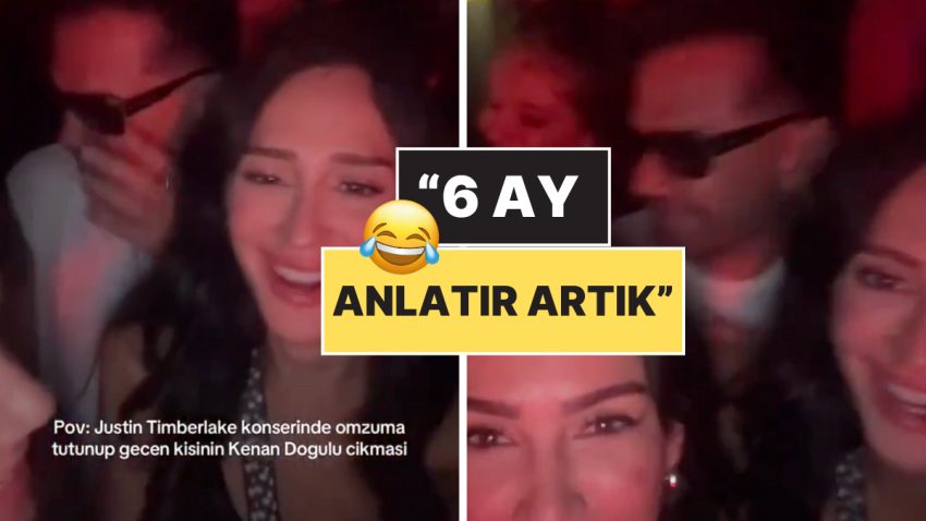 Justin Timberlake Konserinde Görüntü Çekerken Kenan Doğulu’ya Denk Gelen Kızın Şaşkınlığı Viral Oldu