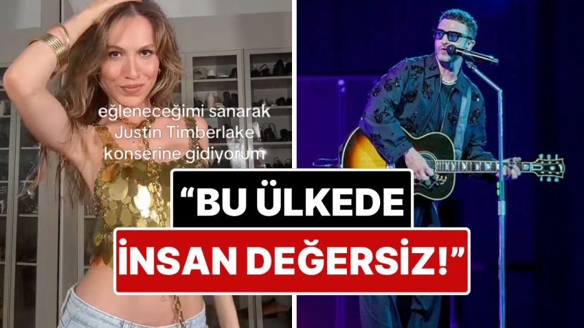 Justin Timberlake’in Konserinde Yaşananları Anlatan His Özaslan Tertipteki Rezaleti Gözler Önüne Serdi