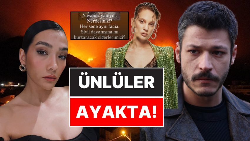 Karabük’ten Bursa’ya Kadar Alevler İçindeyiz: Türkiye’yi Saran Yangınlara Ünlü İsimlerden Reaksiyon Yağıyor!