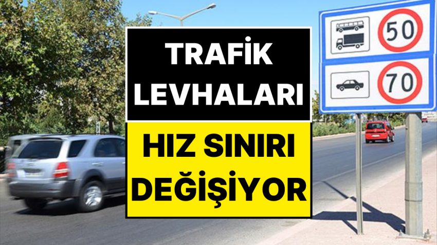 Karayollarında Yeni Periyot: Sürat Sonu ve Trafik Levhaları Değişiyor
