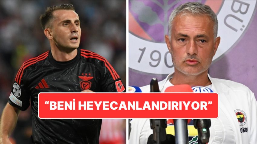 Kerem Aktürkoğlu’ndan Fenerbahçe’ye Bildiri: “Mourinho ile Çalışacak Olmak Beni Heyecanlandırıyor”