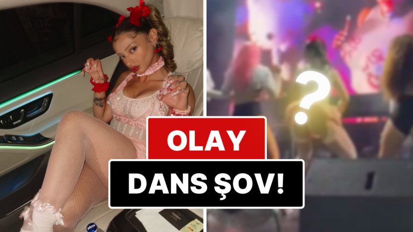 Kıbrıs Konserinde Jartiyerli Kombiniyle Firikik Veren Alizade’nin Dansı Dikkat Çekti