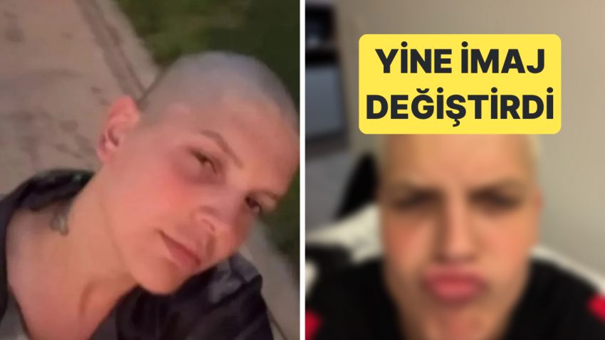Kısa Müddet Evvel Saçlarını Kestiren Ebrar Karakurt Bir Defa Daha İmaj Değiştirdi