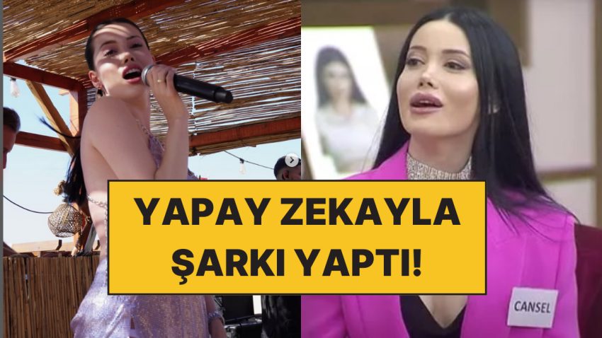 Kısmetse Olur Cansel, Yapay Zekayla Seslendirdiği Müziklerle Plaj Partisinde Sahne Aldı: 1 Saati 150 Bin TL!
