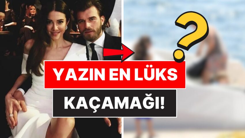 Kıvanç Tatlıtuğ’un Başak Dizer ve Minik Kopyası Kurt Efe’yle Bindiği Lüks Teknenin Fiyatı Dudak Uçuklattı!