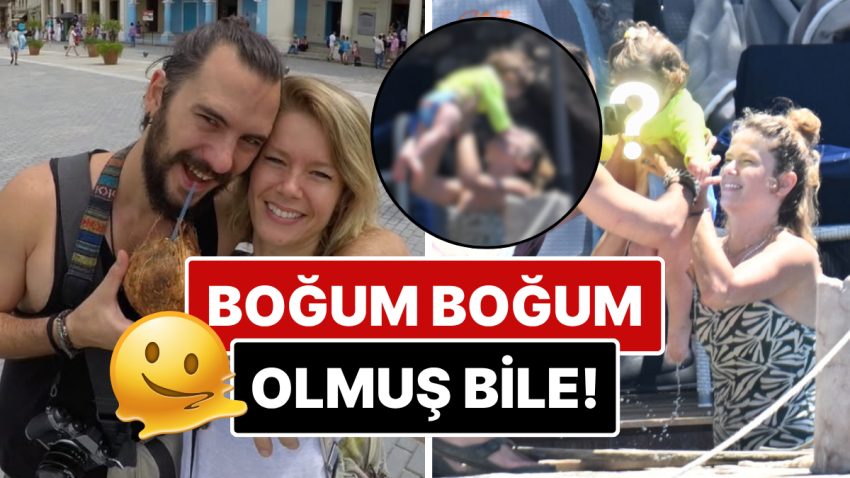 Kollar Bacaklar Boğum Boğum Olmuş Bile: Burcu Biricik’in Kopyası Olan Kızı Luna Son Haliyle Kalpleri Eritti!