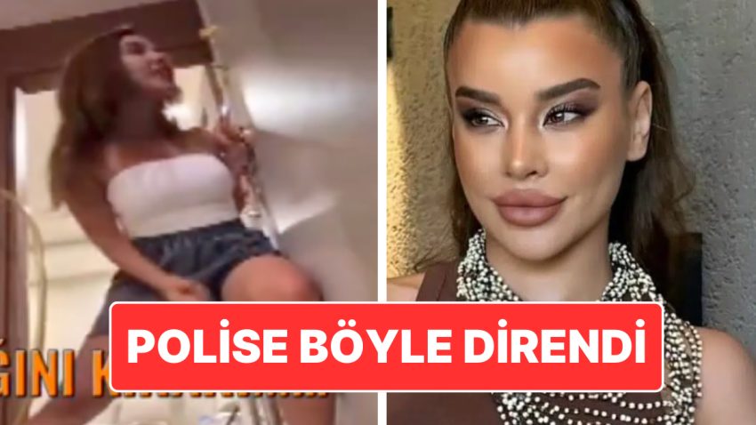 Komşuların Gürültü Şikayeti: Toplumsal Medya Fenomeni Çağla Benanoğlu TikTok Canlı Yayınında Polise Direndi