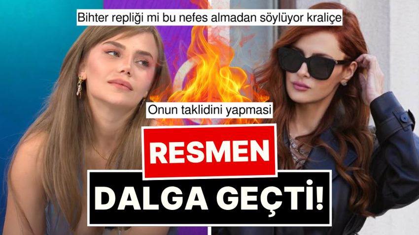 Konuşmasını Taklit Etti: Mine Tugay’ı Sette Zorbalık ve Şiddetle Suçlayan Bahar Şahin Hıncını Alamadı!