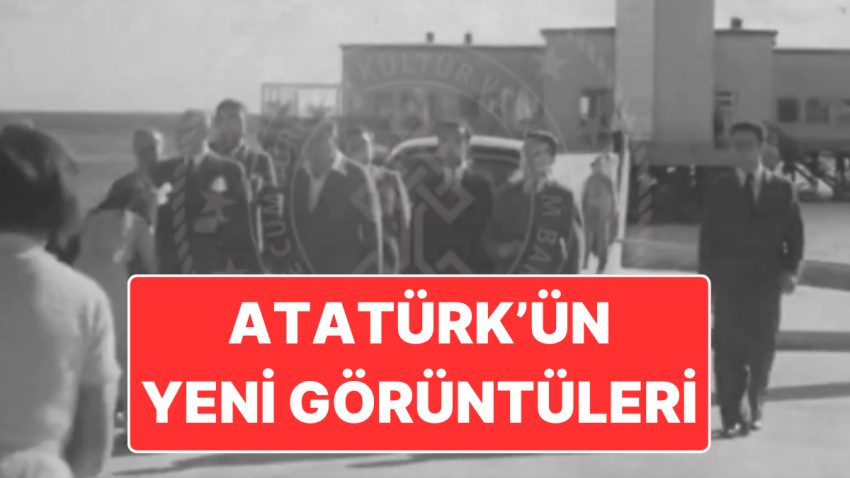 Kültür ve Turizm Bakanı Mehmet Nuri Ersoy Paylaştı: Atatürk’ün Birinci Defa Yayınlanan Yeni İmgeleri
