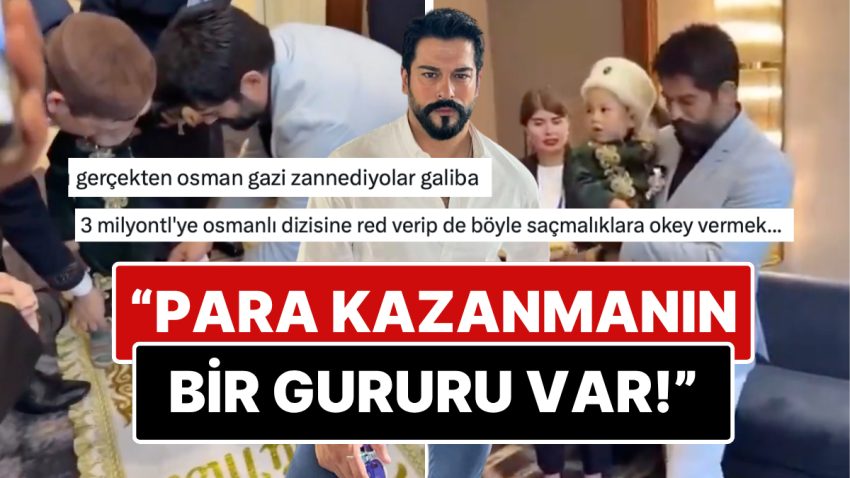 Kuruluş Osman’a Rest Çekip Takımdan Ayrılan Burak Özçivit’in 200 Bin TL’ye Kurdele Kestiği Tezi Reaksiyon Çekti